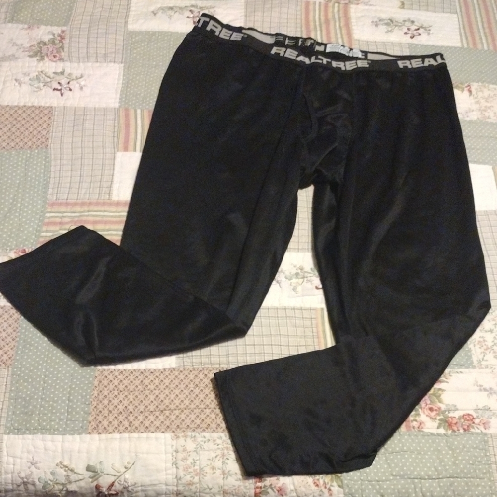 Realtree Men's Black Lounge Pants